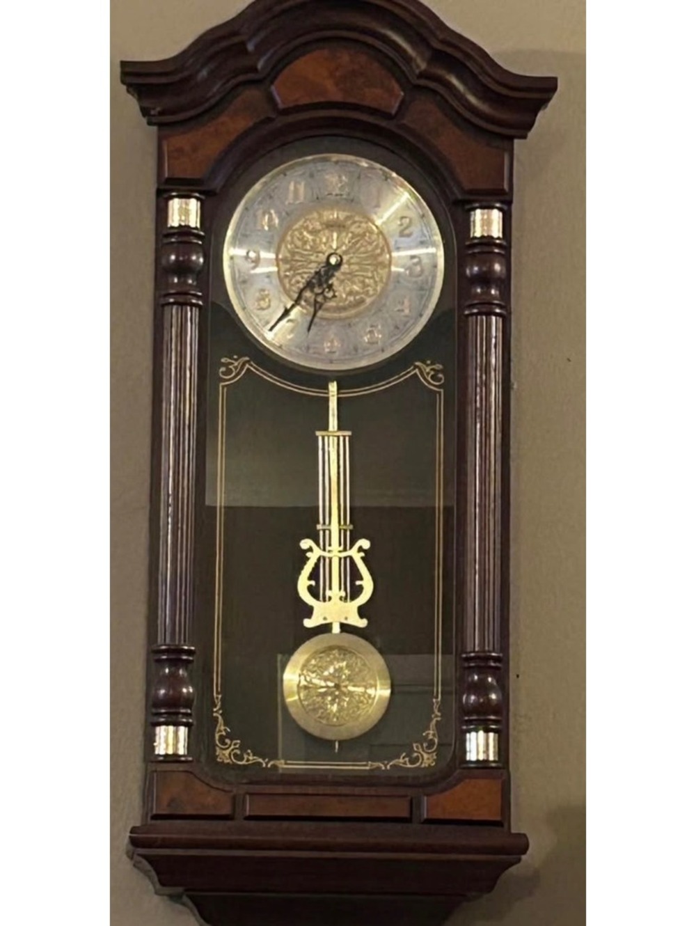 Seiko QXH004BLH Solid Oak Pendulum Wall Clock – Westminster Chimes